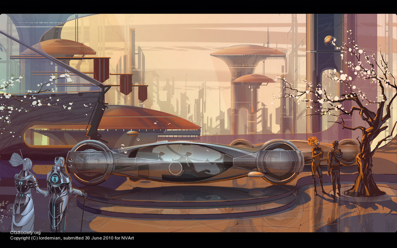 Illustration for article titled Futuristic cars inspired by Syd Mead's Blade Runner designs